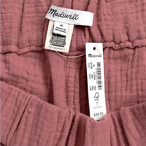 Madewell Easy Pull-On Lightspun Shorts - Picture 5 of 5